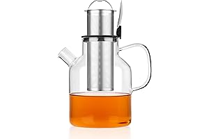 Tealyra Stovetop Glass Teapot With Infuser