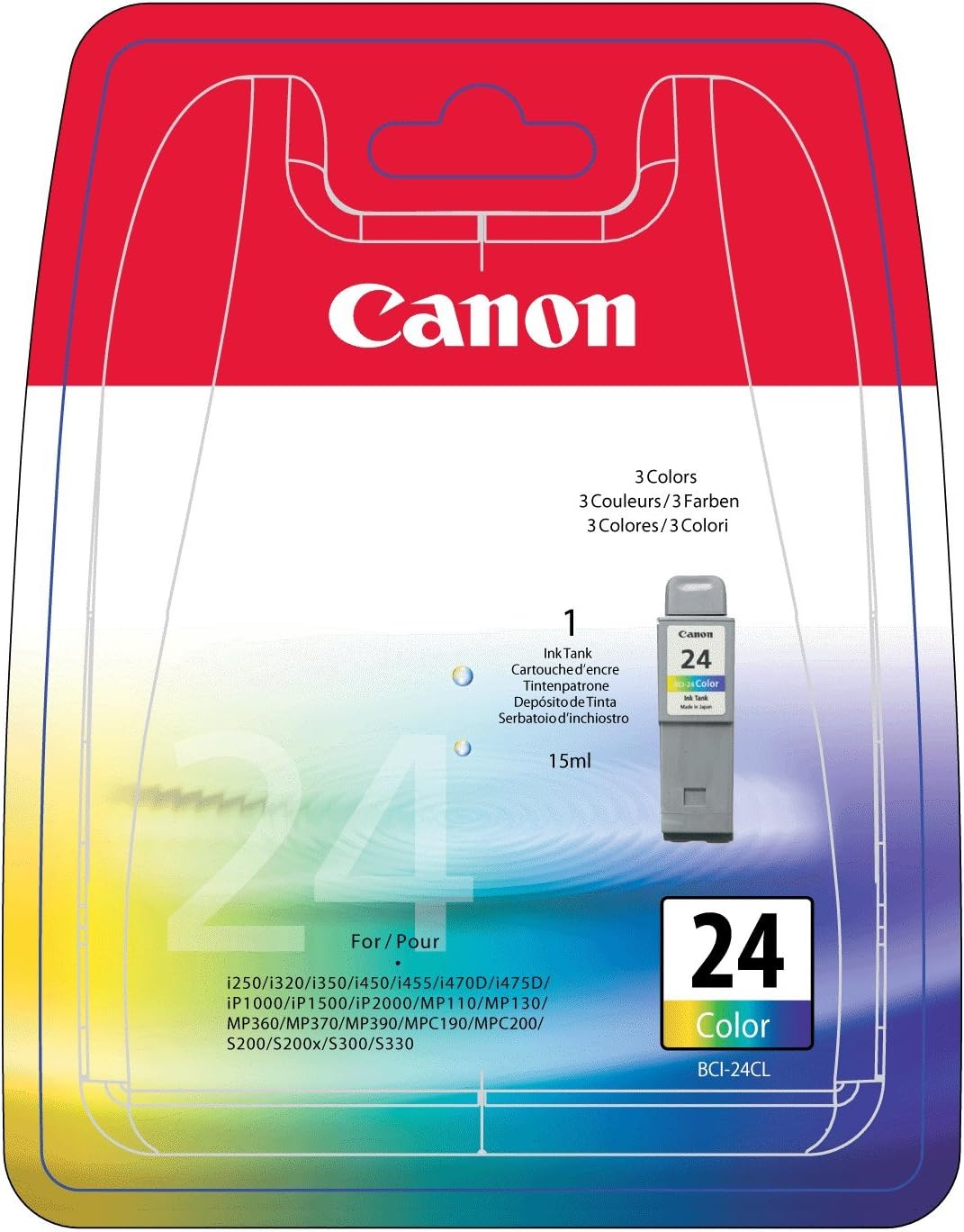 Canon Bci-24 Colour ink cartridge BCI24C
