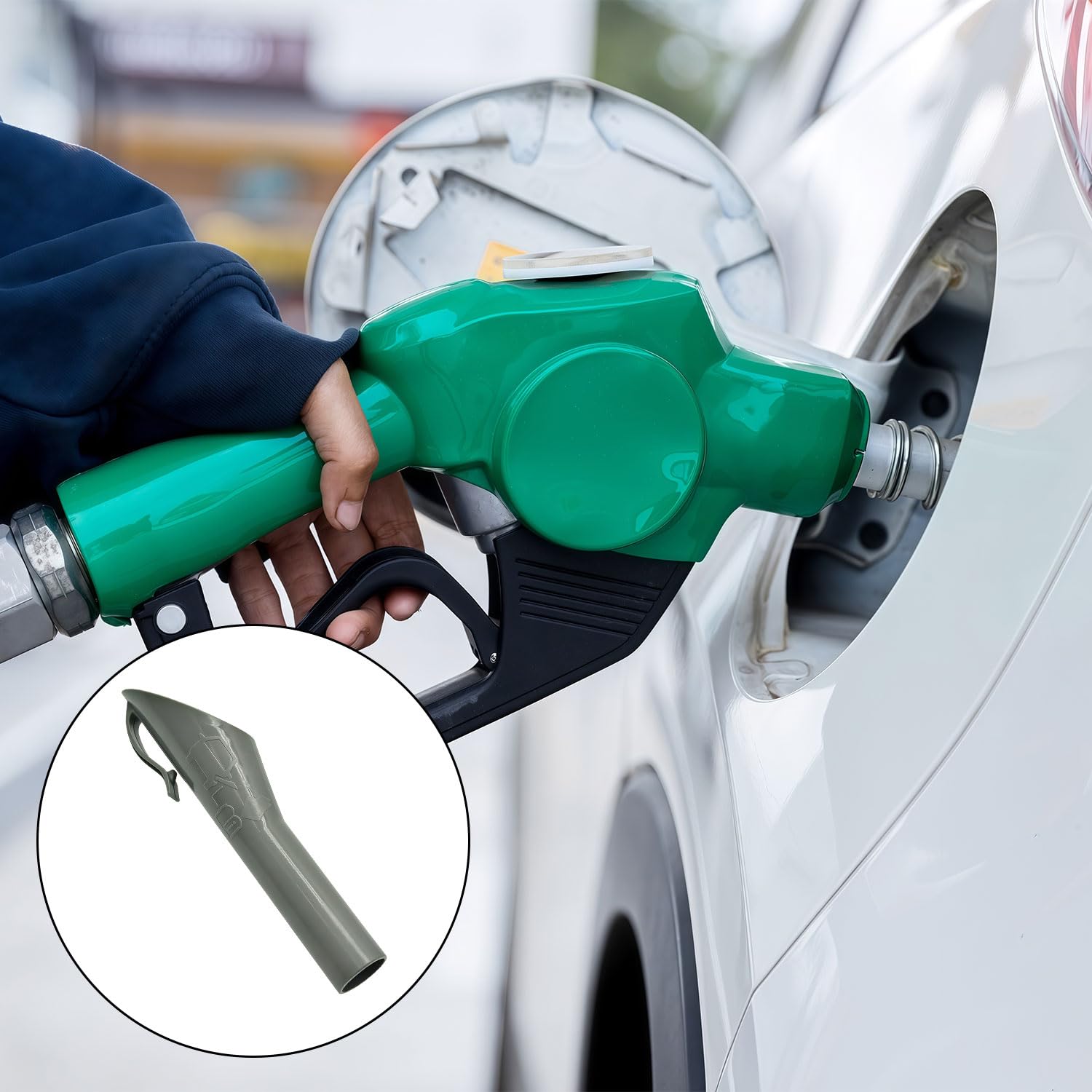 Emergency Fuel Funnel for Ford Vehicles – Capless Diesel & Petrol Funnel with Spill-Proof Design, Durable Plastic for Safe Fuel Transfer, Compatible with S-Max, Fiesta, Focus, Kuga, Transit — view 6