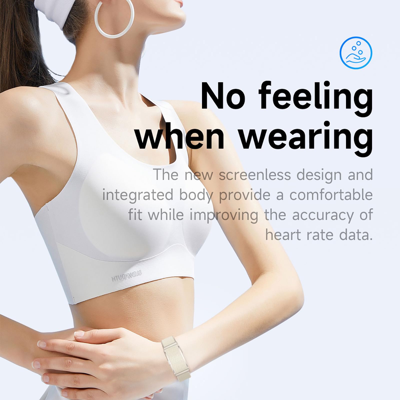 Fitness Armband ohne Display mit 2 Armbänder, Smart Band Aktivitätstracker Schlaftracker Schrittzähler Langer Akkulaufzeit Wecker Armband Vibration Laufuhr