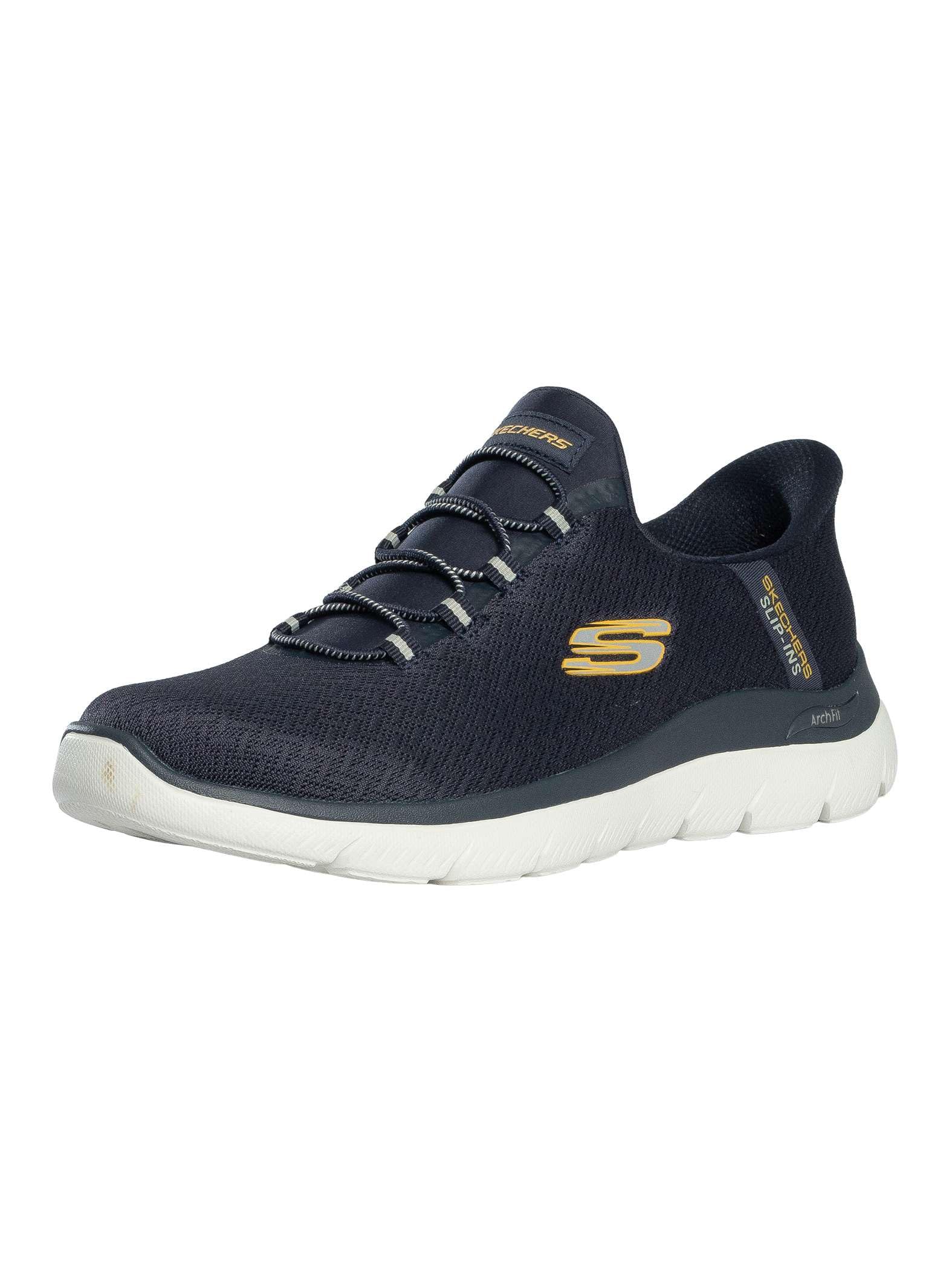 Skechers Arch Fit Summits Kynor Trainer, Black, Size 11, Men
