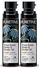 Puretive Psori Care Body & Scalp Oil | Relieves itching, redness & dryness | Fast-absorbing, non-greasy | Soothes eczema, psoriasis & rashes | 100% Natural | 200ml