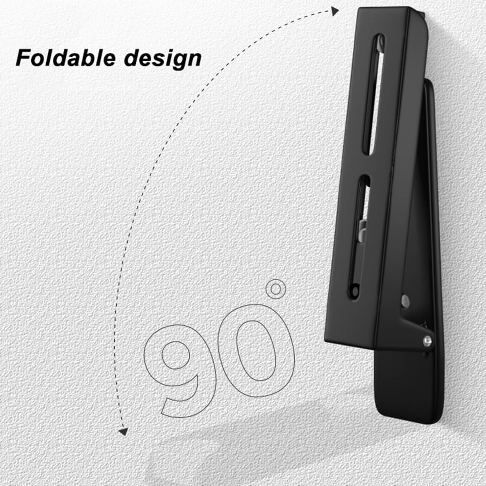 Stainless Steel Microwave Mount Bracket，Expandable Support Frame Foldable Shelf Rack Microwave Oven Wall Mount Bracket