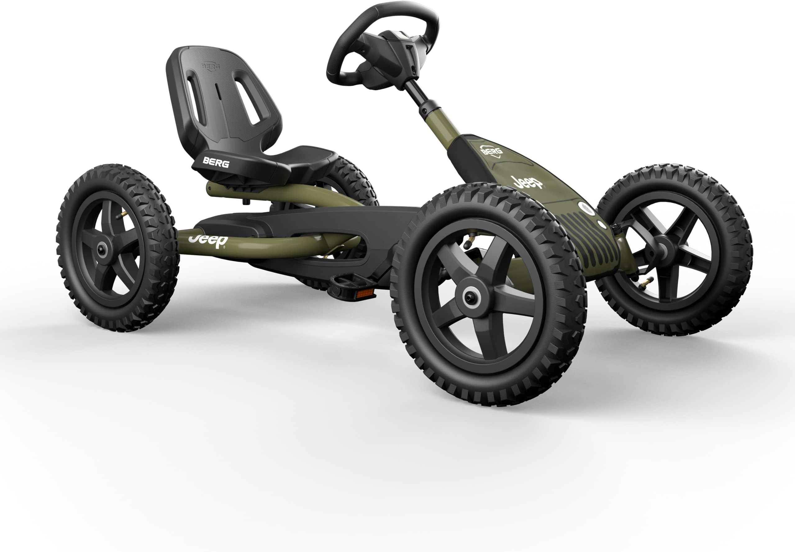 Berg Jeep Junior Pedal Go-Kart - Green, 1 Piece