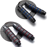 Vista 10 de BOOMIBOO Cuerda de Saltar, Cuerdas de Saltar Ajustables, Cuerda de Saltar Sin Enredos de Velocidad Rápida con Rodamientos de Bolas para Mujeres