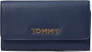 Kendall II Flap Continental Wallet Saffiano PVC Tommy Navy One Size