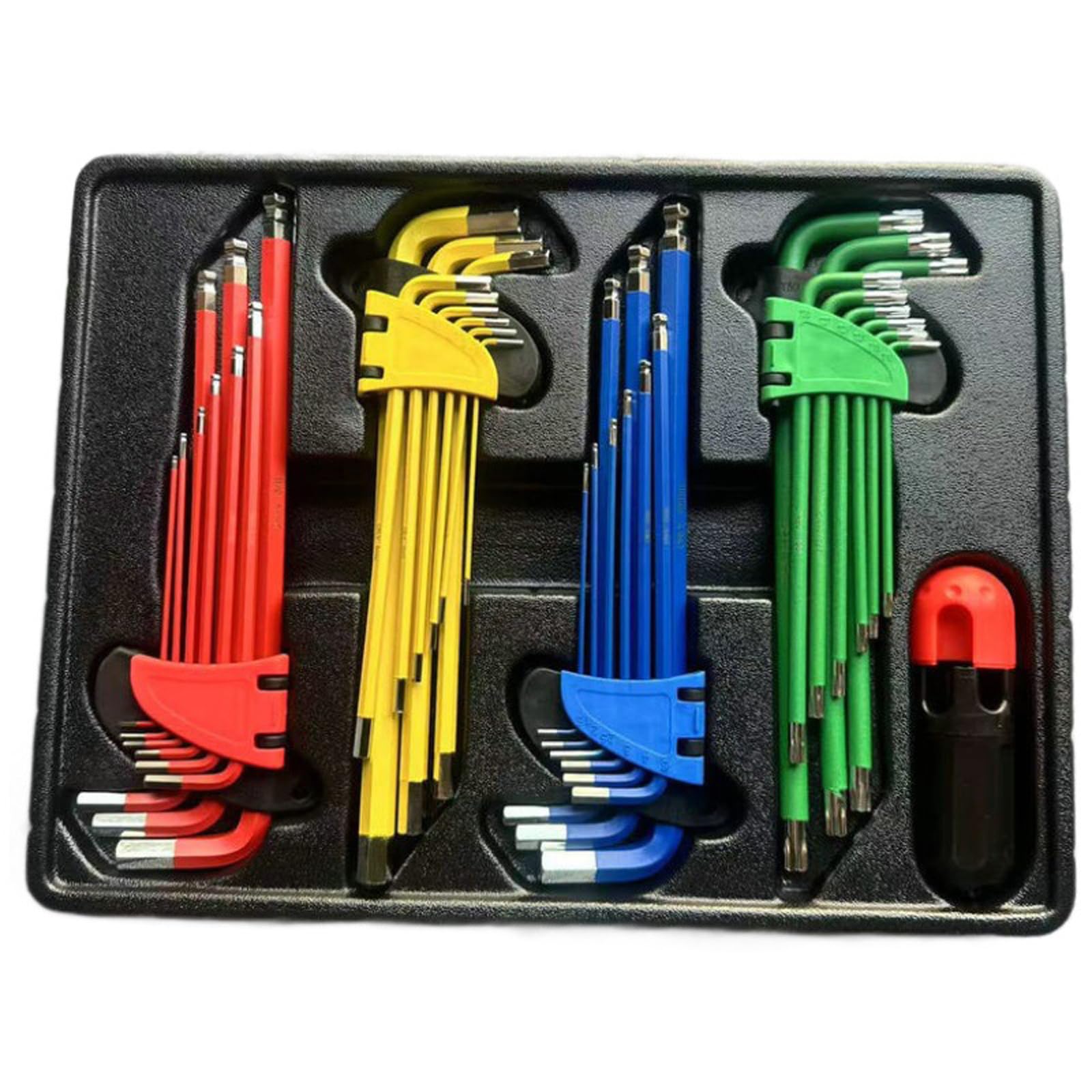 Pffiocix Hex Wrench Set Hex Set, Hex Wrench, Screwdriver, Spanner Wrench With Ergonomic Handle, L-Shape, Ergonomic Wrench