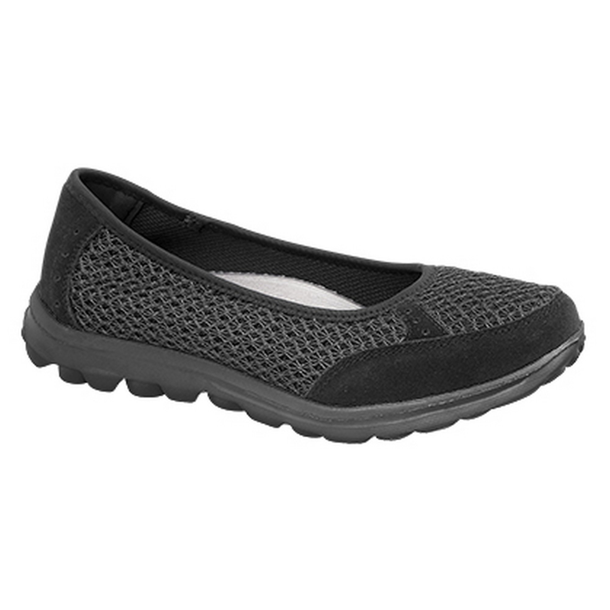 BoulevardWomens/Ladies Slip On Memory Foam Shoes UK