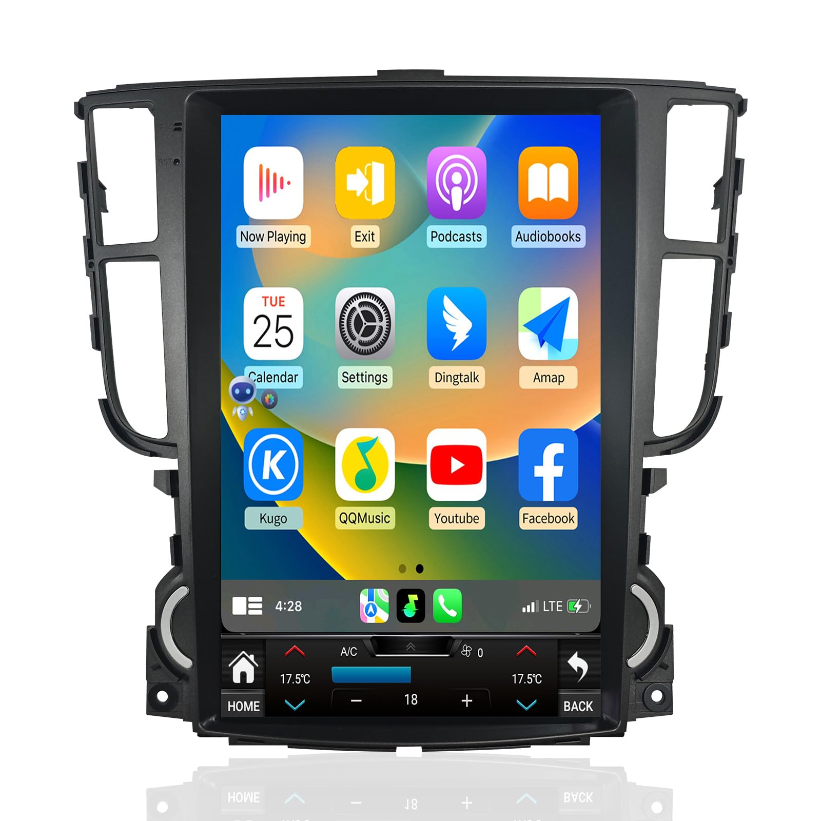 Car Radio for Acura TL 2004-2008 Relacement Stereo Carplay Upgrade Android Auto 12.1