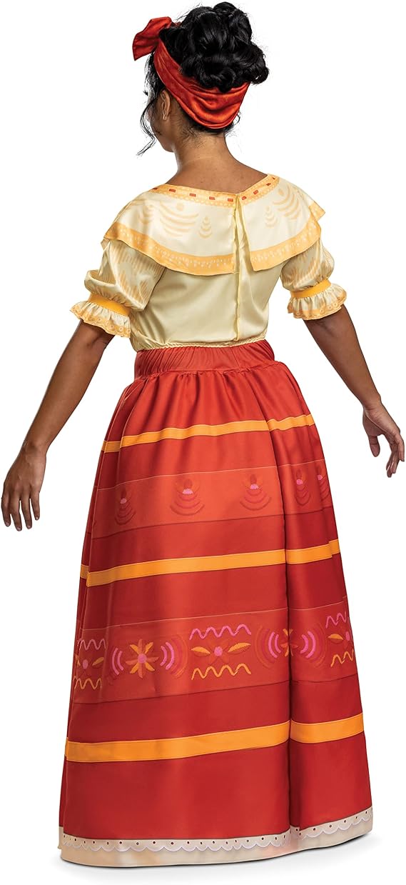 Encanto Costumes, Official Disney Encanto Mirabel and Dolores Deluxe Adult Costumes