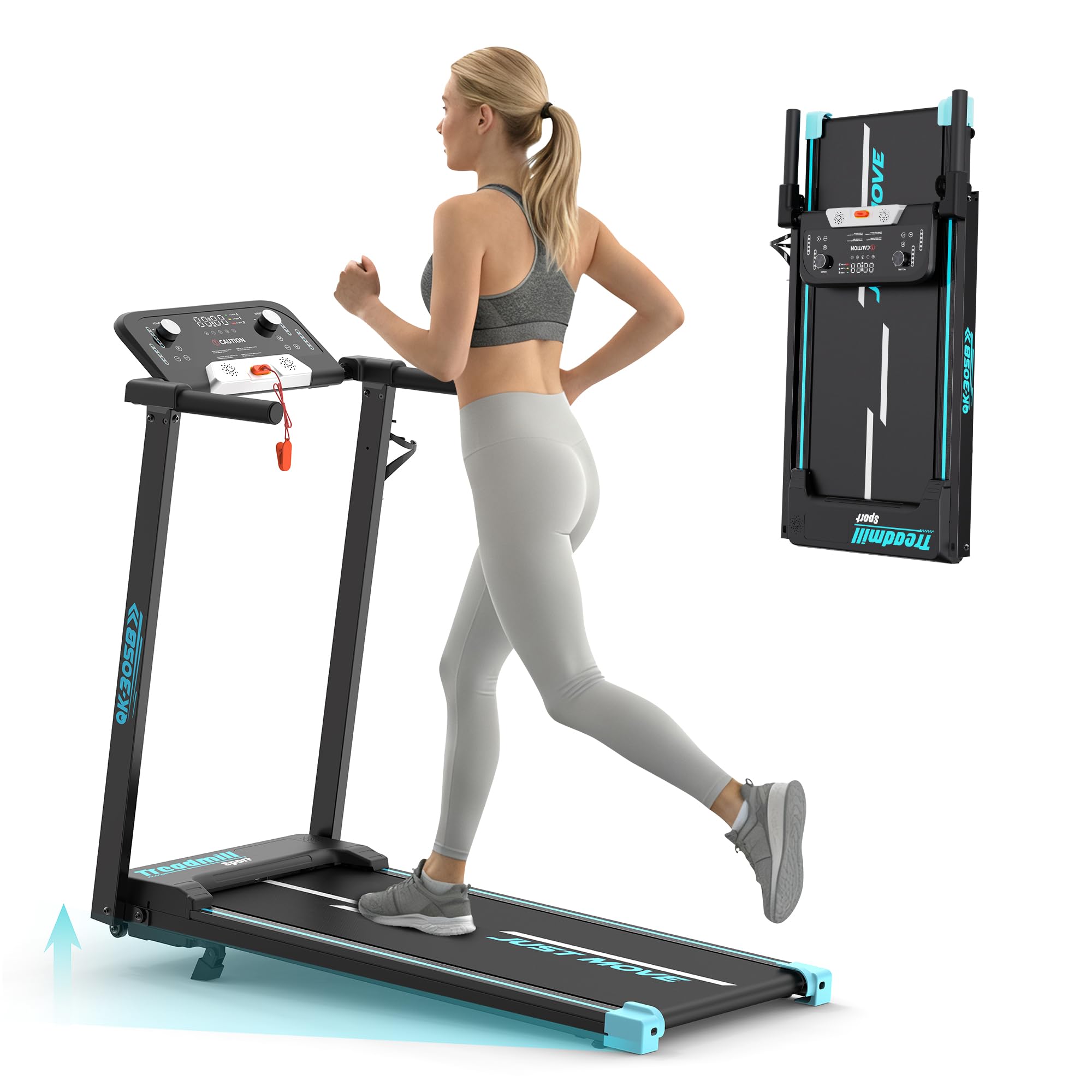 Amazon | TENBOOM ルームランナー 時速1~14km 持続出力3.0HP 傾斜9