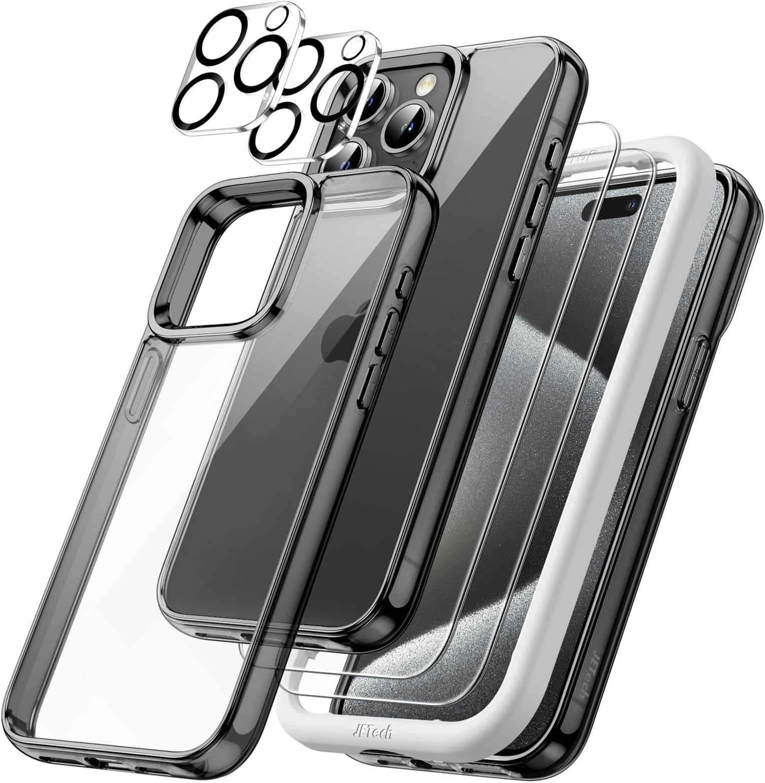 Funda Mate Para IPhone 13 Pro 6.1 Pulgadas – Protección Anticaídas, Trasera Translúcida Y Botones Intercambiables | Color Azul