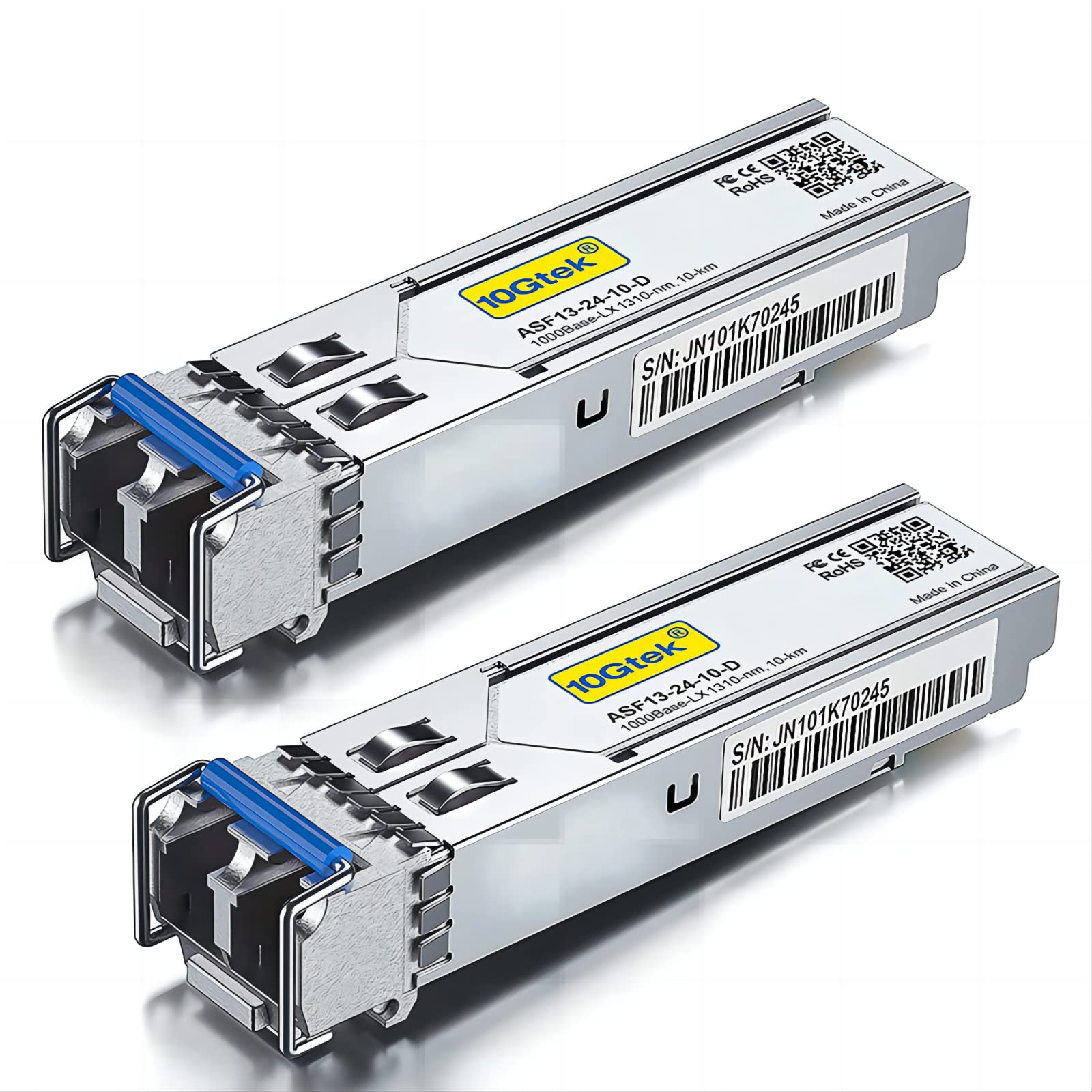 QSFPTEK 2.5GBASE-T SFP Auf RJ45 Transceiver - 2.5G Ethernet Modul, Kompatibel Mit Cisco, Bis 100m