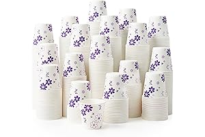 3 oz Bathroom Disposable Cups (600 Count) - Paper Drinking Cups for...