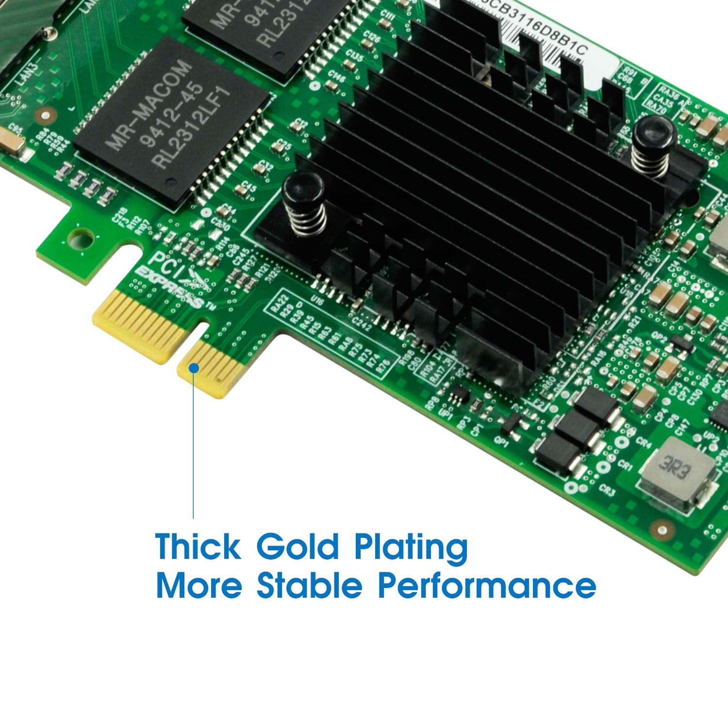 Amazon.com: PCIe x1 Quad-Port Copper Gigabit Network Adapter with