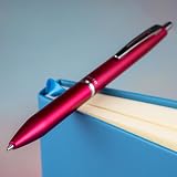 PILOT Acroball 1000 Ballpoint Pen, Red Barrel, Black Ink, Single Pen – view 5