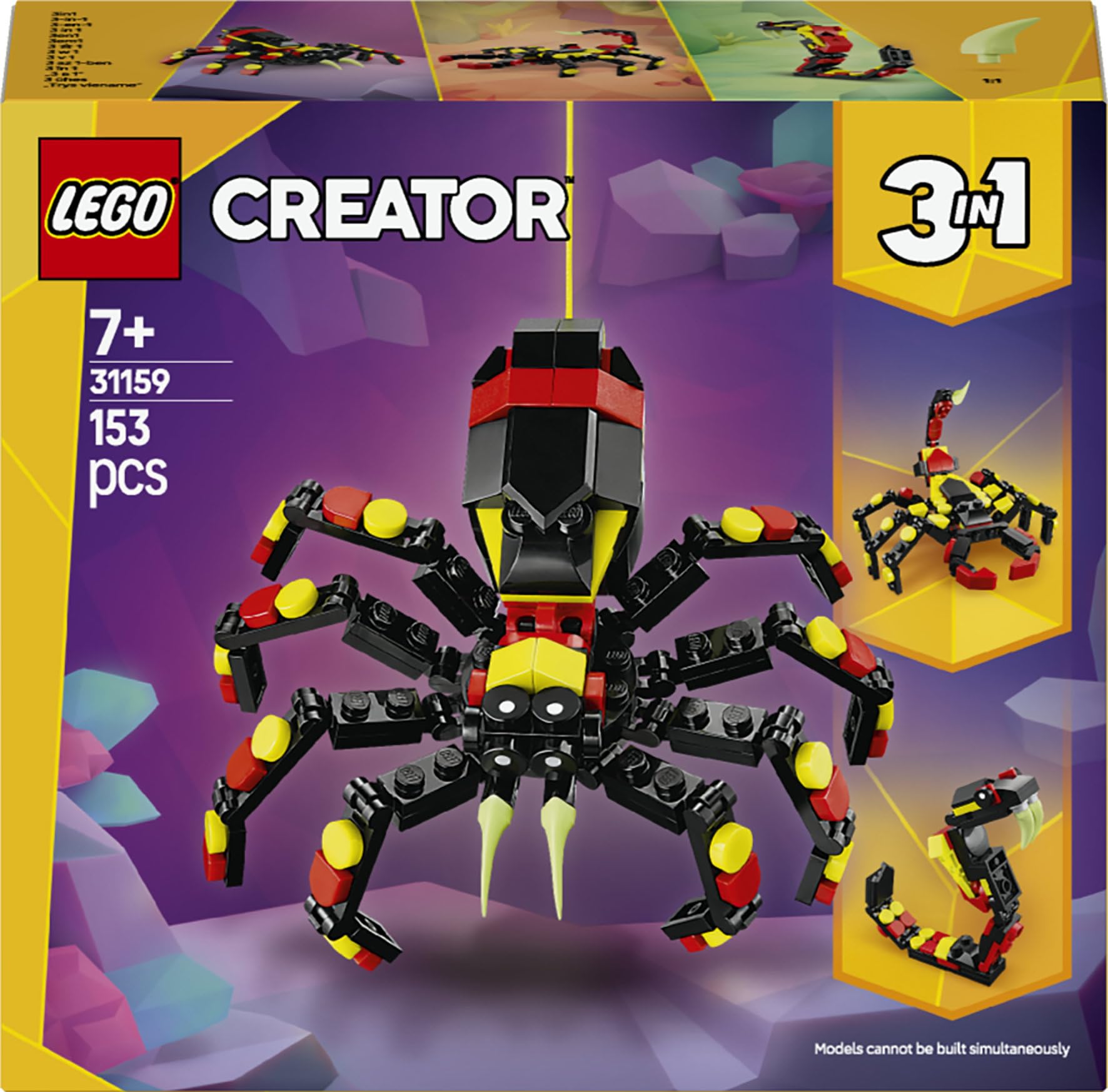 Lego Creator 31159 Wild Animals: Surprising Spider