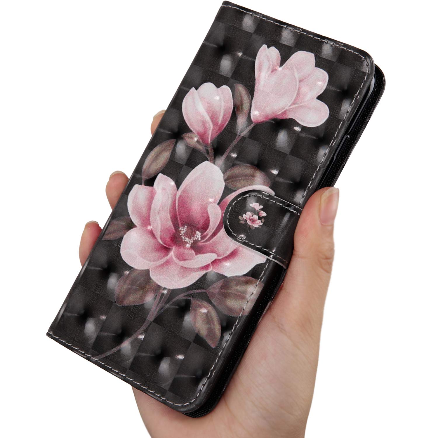 COQUE Custodia per Motorola Moto G31 5G Cover,Lychee in pelle magnetica laterale Modello RFID Antifurto Custodia per telefono Custodia per Motorola