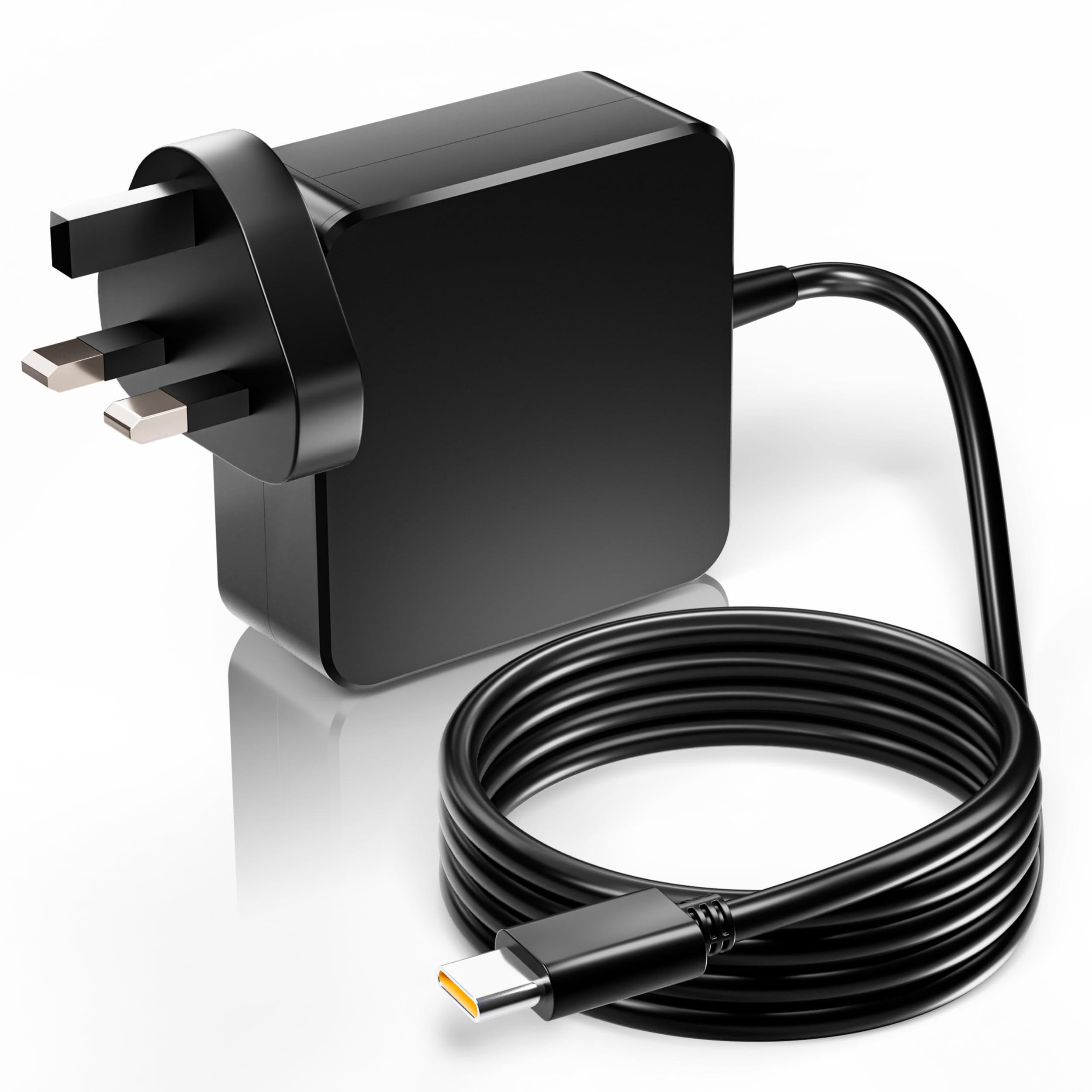 65W Charger USB C, USB C Laptop Charger for Lenovo ThinkPad, Yoga, Chromebook, Steam Deck, Huawei Matebook, MacBook Air/Pro, HP, Dell, Acer, Asus and Samsung