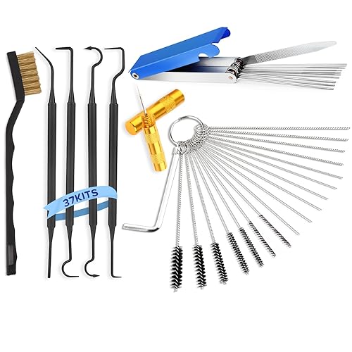 Valchoose Premium Torch Tip Cleaner, Stainless Steel Carburetor Cleaning Kit,