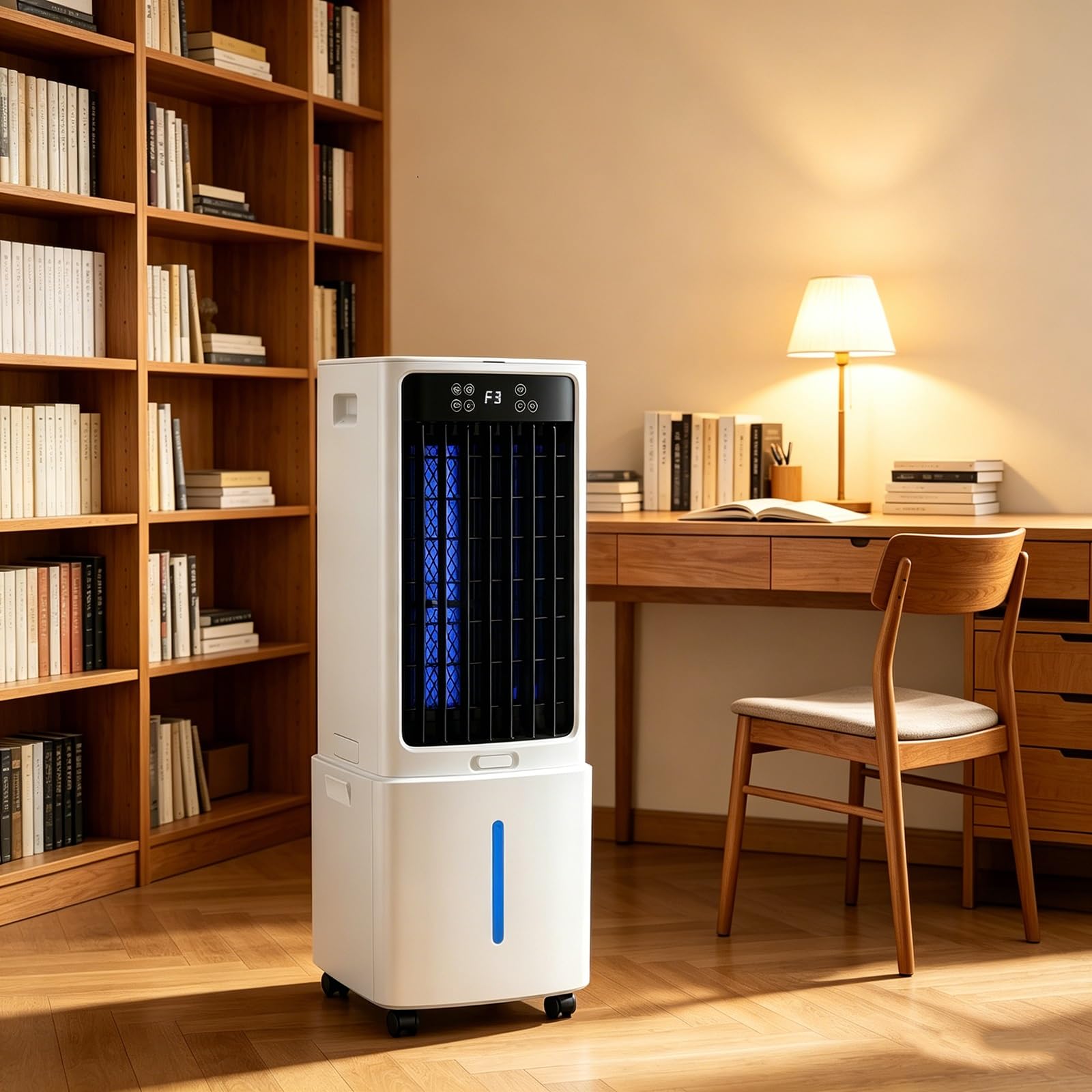 Air Cooler, 3 in 1 Portable Air Conditioner, 12L Water Tank, Portable Air C