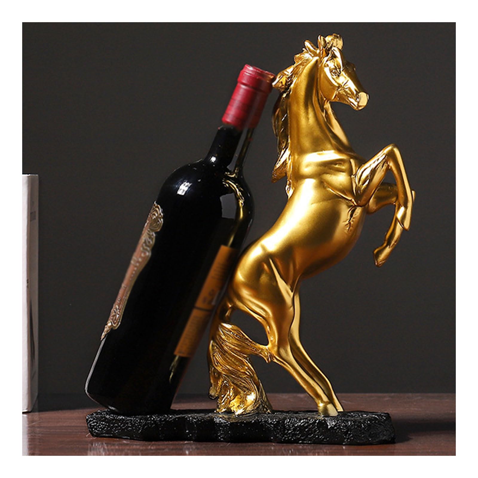 Collection figurines de cheval en résine, le cadeau idéal pour amateur de vin et de déco