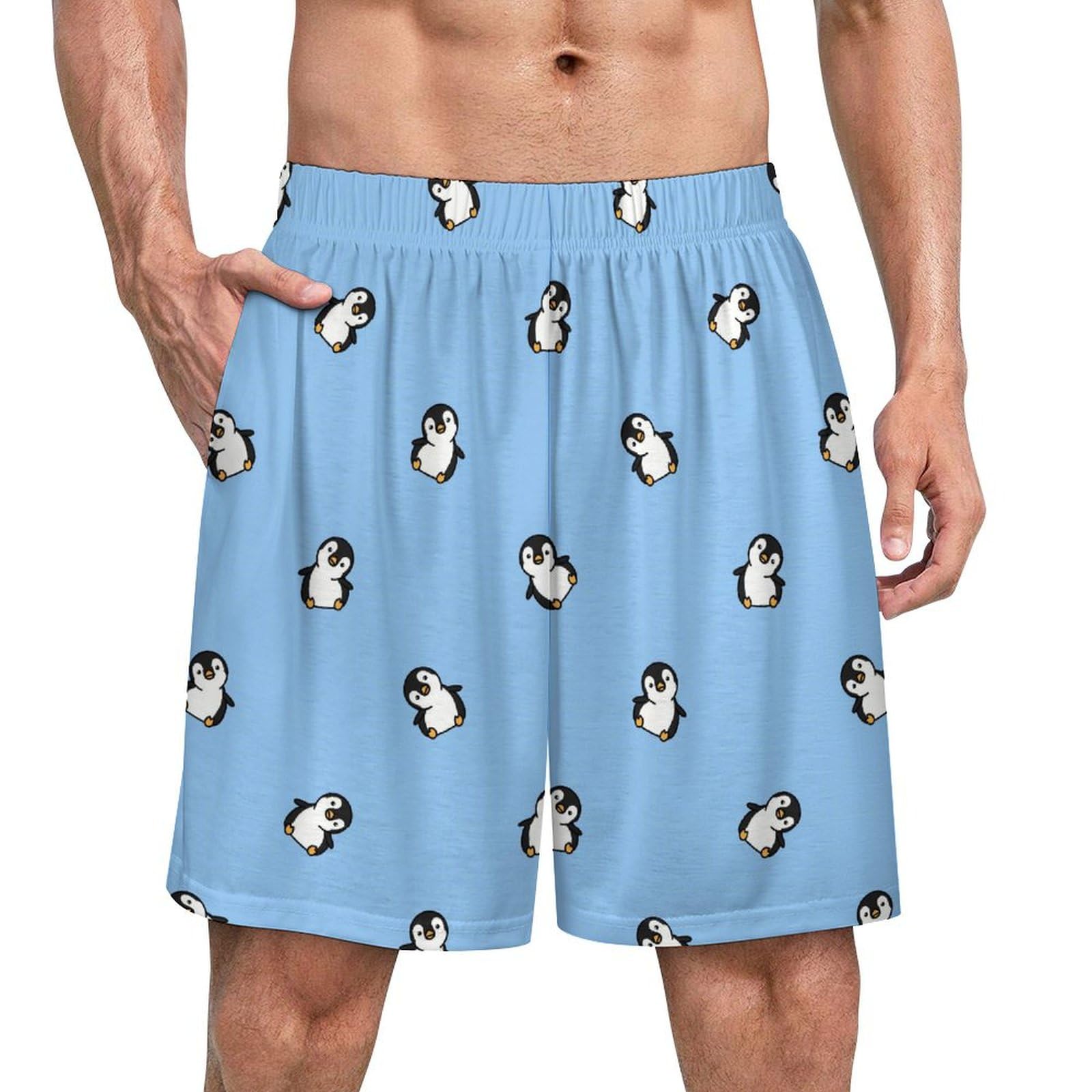 Short de bain pingouin homme séchage rapide à doublure maille