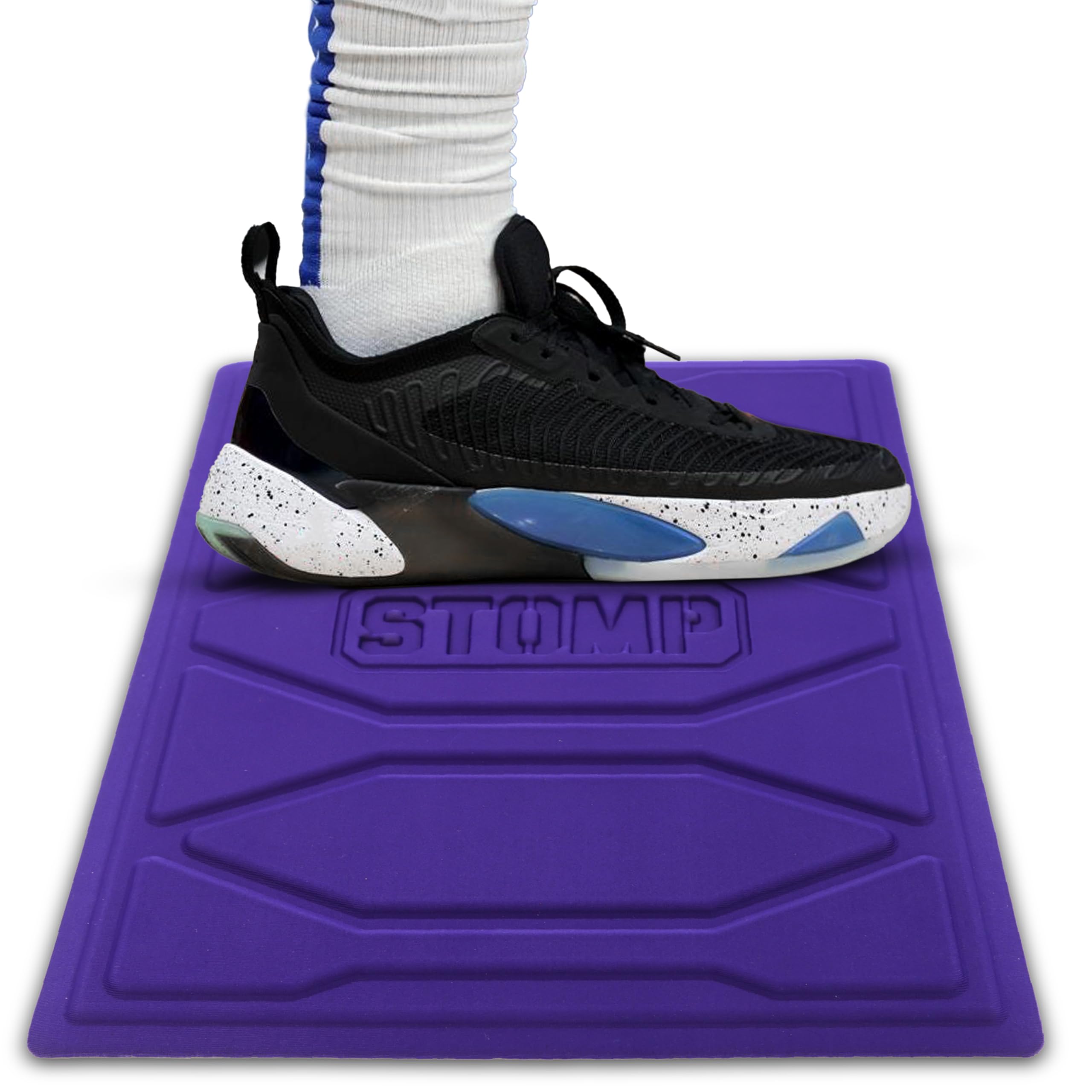 STOMP Athletics: Reusable Mini Traction Mat for Volleyball & Basketball Shoes - Alternative for Basketball Sticky Mats for Shoes - Durable & Non-Slip