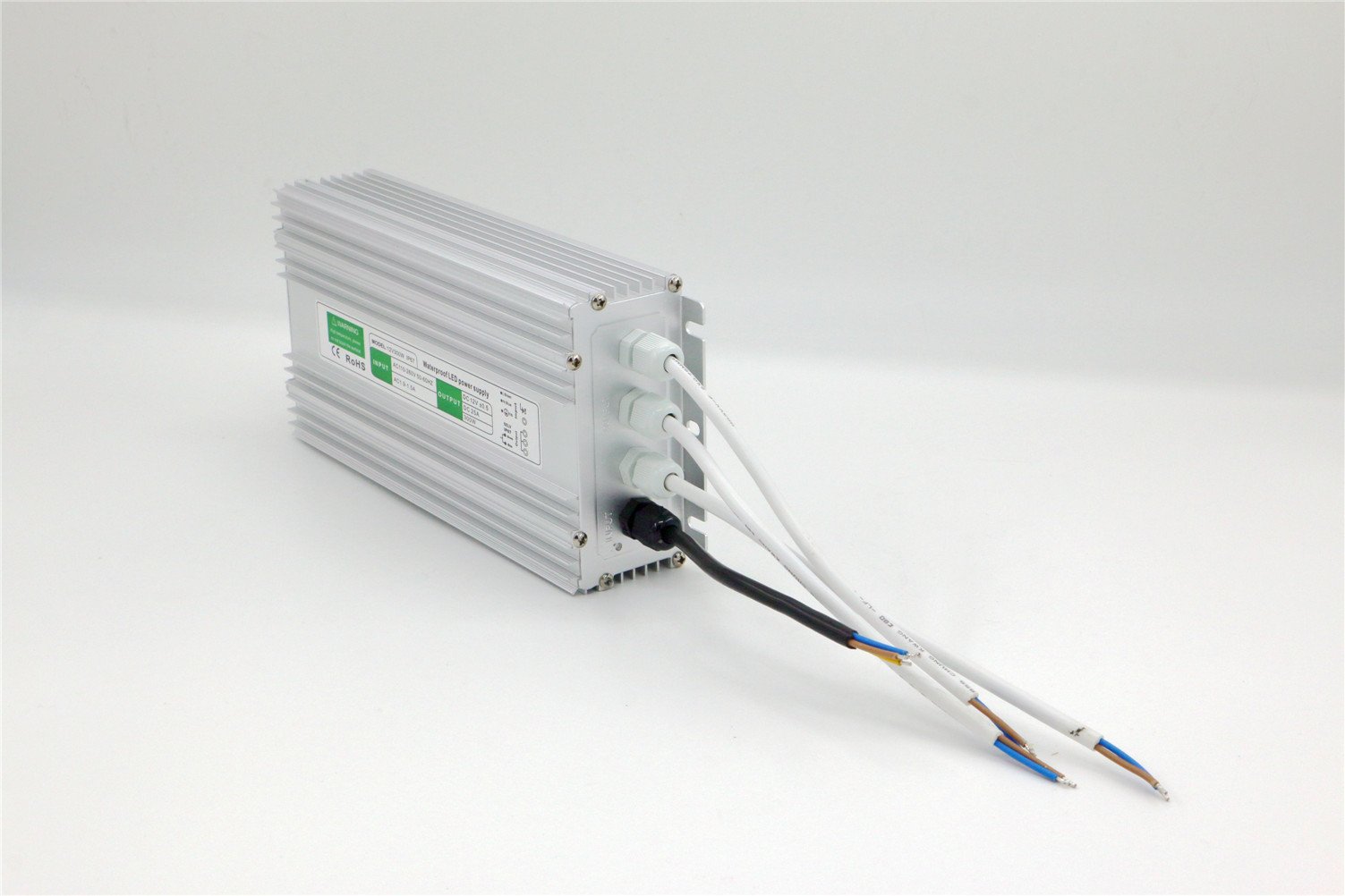 IP67 12V 300W Impermeable la Tira de LED Fuente de Alimentación Transformador de Potencia DC12V 0.83A-25A 10W-300W