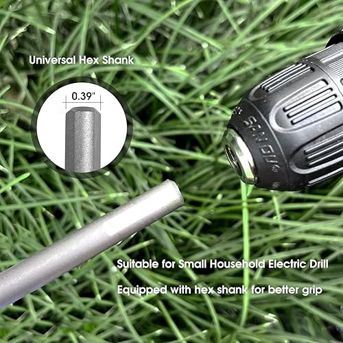 Miniatura 5 de Juego de 20 estacas de jardín de 4 pies con estacas de tomate para soporte de plantas al aire libre, 0.43 pulgadas de diámetro