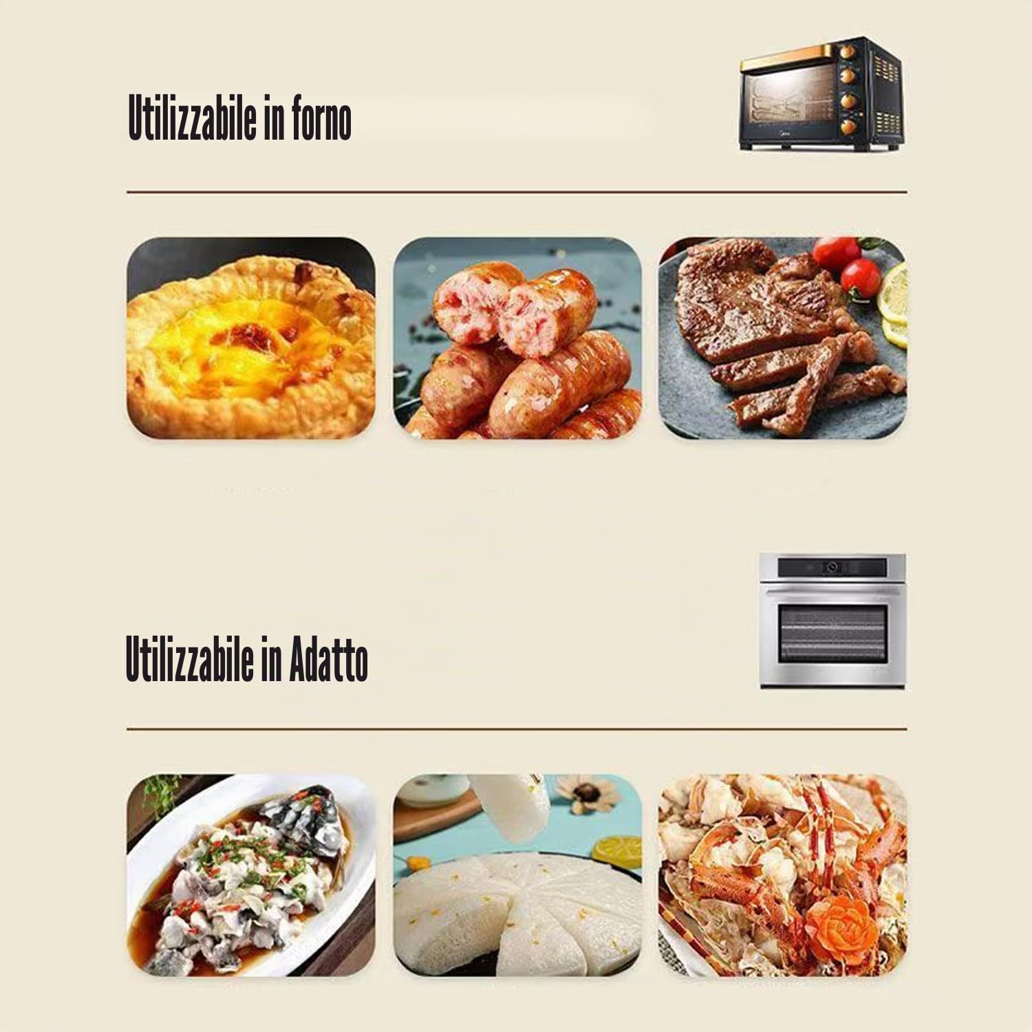 6 Contenitori Per Alimenti in Acciaio Inossidabile con Coperchio, Set Scatole Meal Prep Ermetiche e Impilabili, Ideali per Forno, Microonde e Congelatore, Conservazione Freschezza (13,5*10,5*5 cm)