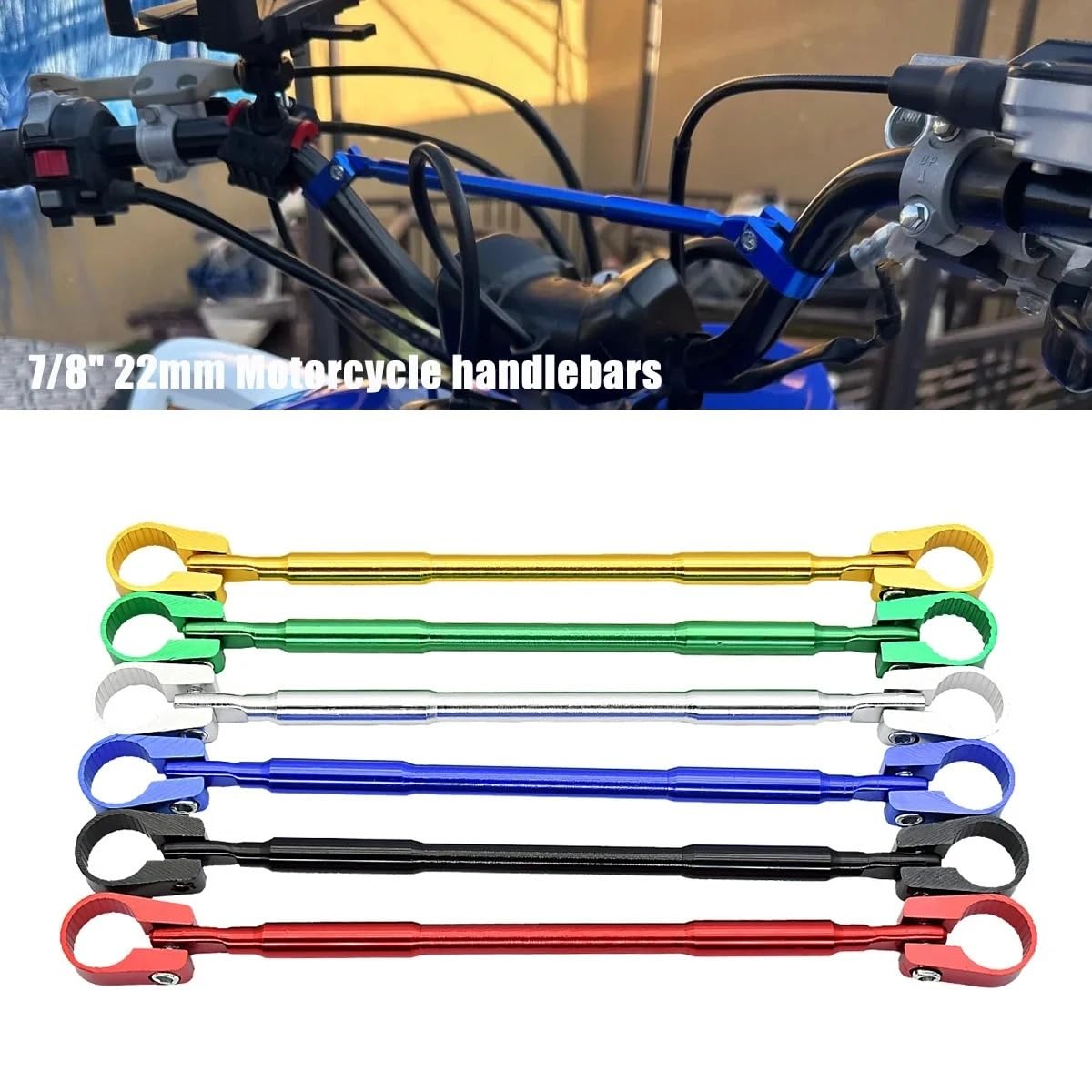 manubri moto alti manubri moto per naked Manubrio rinforzato modificato con barra trasversale