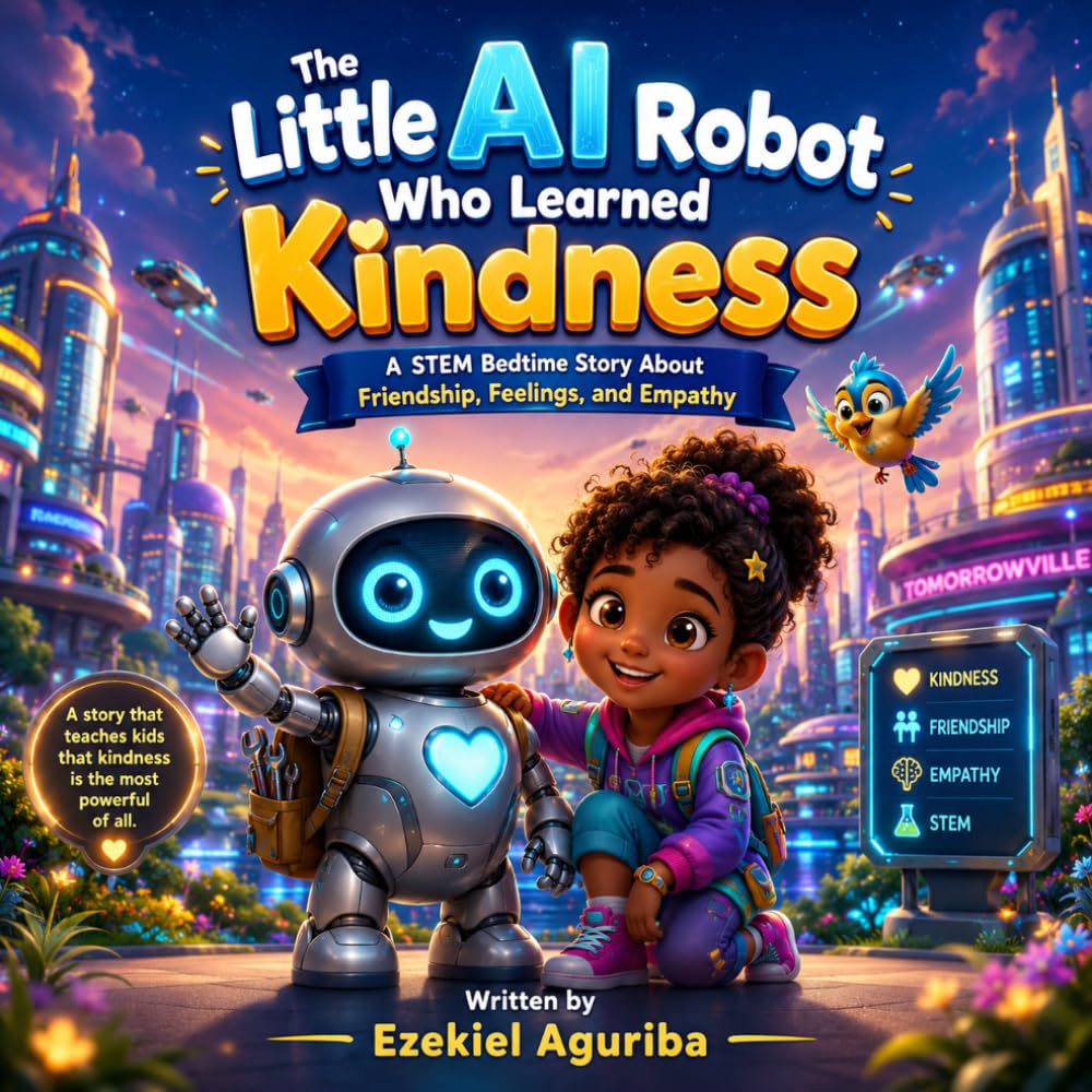 The Little AI Robot Who Learned Kindness: A STEM Bedtime Story About Friendship, Feelings, and Empathy