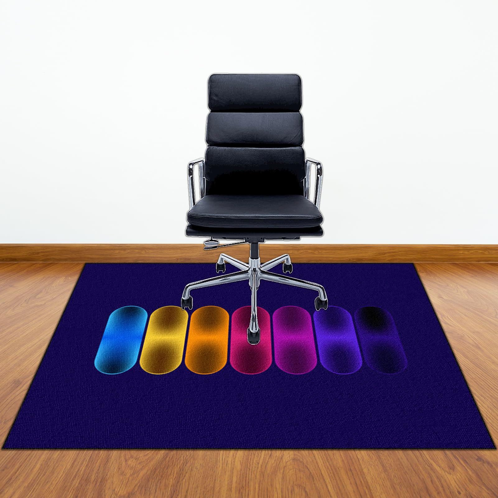 Dywan Krzesło Biurowe na Twarde Podłogi Płytki Laminowane Dywan Krzesło Gamingowe 140 x 200 cm Maty na Krzesła Biurowe Ochrona Podłogi Krzesła Rolnicze Mata Kadeira Biurko Antypoślizgowa