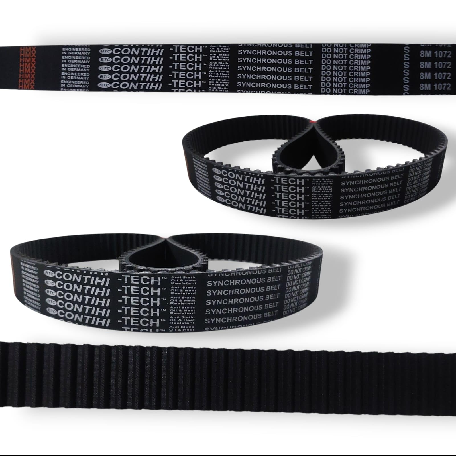 CONTI-HI-TECH Synchronous Drive Belt compatible with Ola S1 Pro Gen 2, HTD 8M 1072, Germany Engineered Replacement Part (.1..)