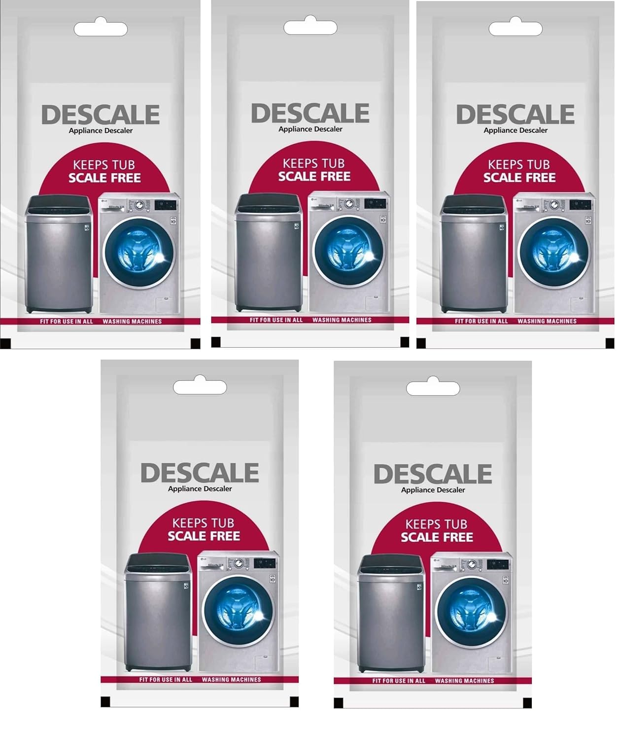 Compatiable For LG, ifb, samsung, bosch Washing Machine Front Load and Top Load,LG SACAL-G-O Washing Machines Cleaning Powder, Descaling Powder, Drum Cleaner (100 Gram) (PACK OF 5)-image-38