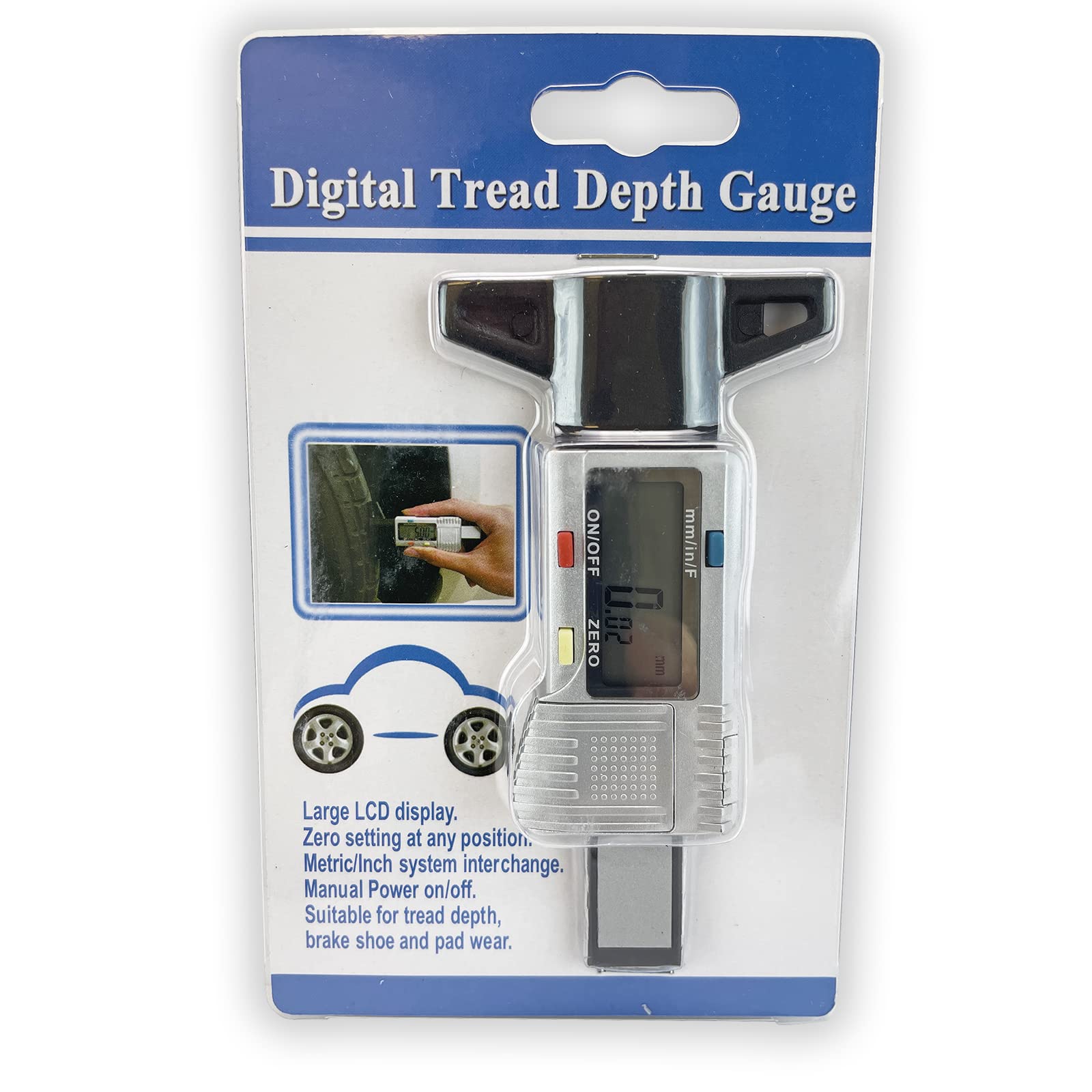 Amazon.com: Haltec DT-190-32 Calibrated Digital Tire Tread Depth