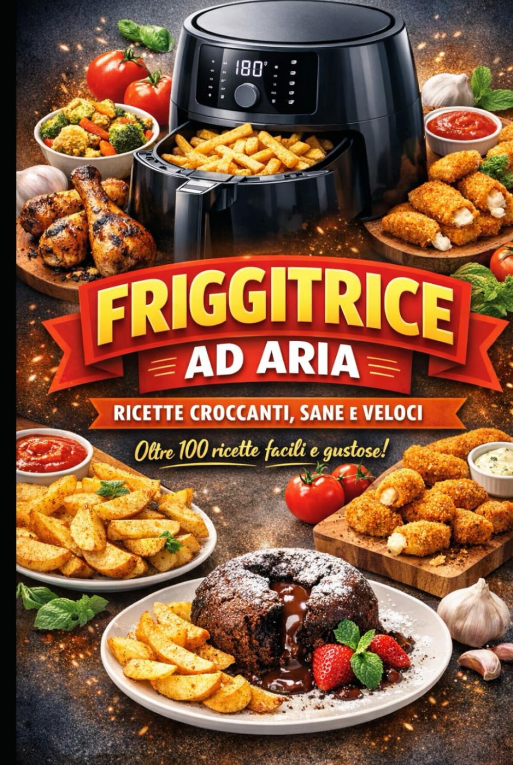 Friggitrici ad Aria: Guida Completa e Ricettario per Tutti i Giorni: Dal Principiante all’Esperto: Tutto Quello che Devi Sapere sulla Friggitrice ad Aria