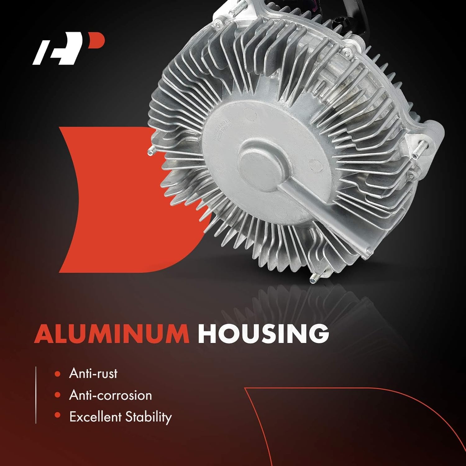 A-Premium Electronic Radiator Cooling Fan Clutch Compatible with Ram 2500 3500 4500 5500 2013-2018, 6.7L, Diesel Only, Reverse Rotation, Replace# 52014729AC