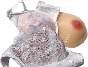 Lace See-Through Pocket Bra for Silicone Breastforms Crossdress102J
