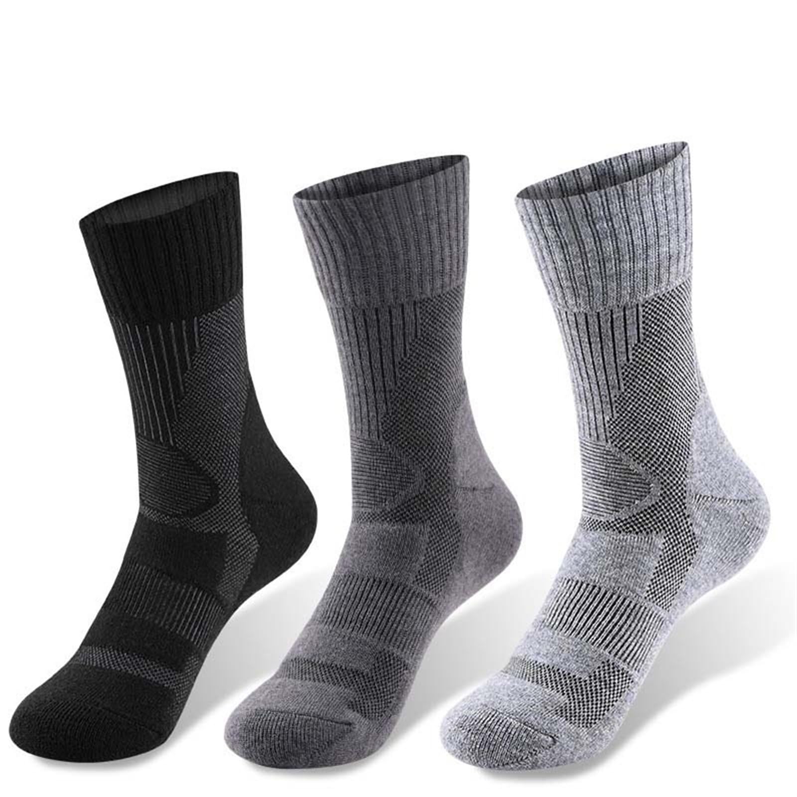 Calcetines De Senderismo Lana Al 40% For Hombre Y Mujer, Finos, Primavera Verano, Trekking, Esquí, Pesca, Sin Costuras, Deportes Aire Libre para Esquiar