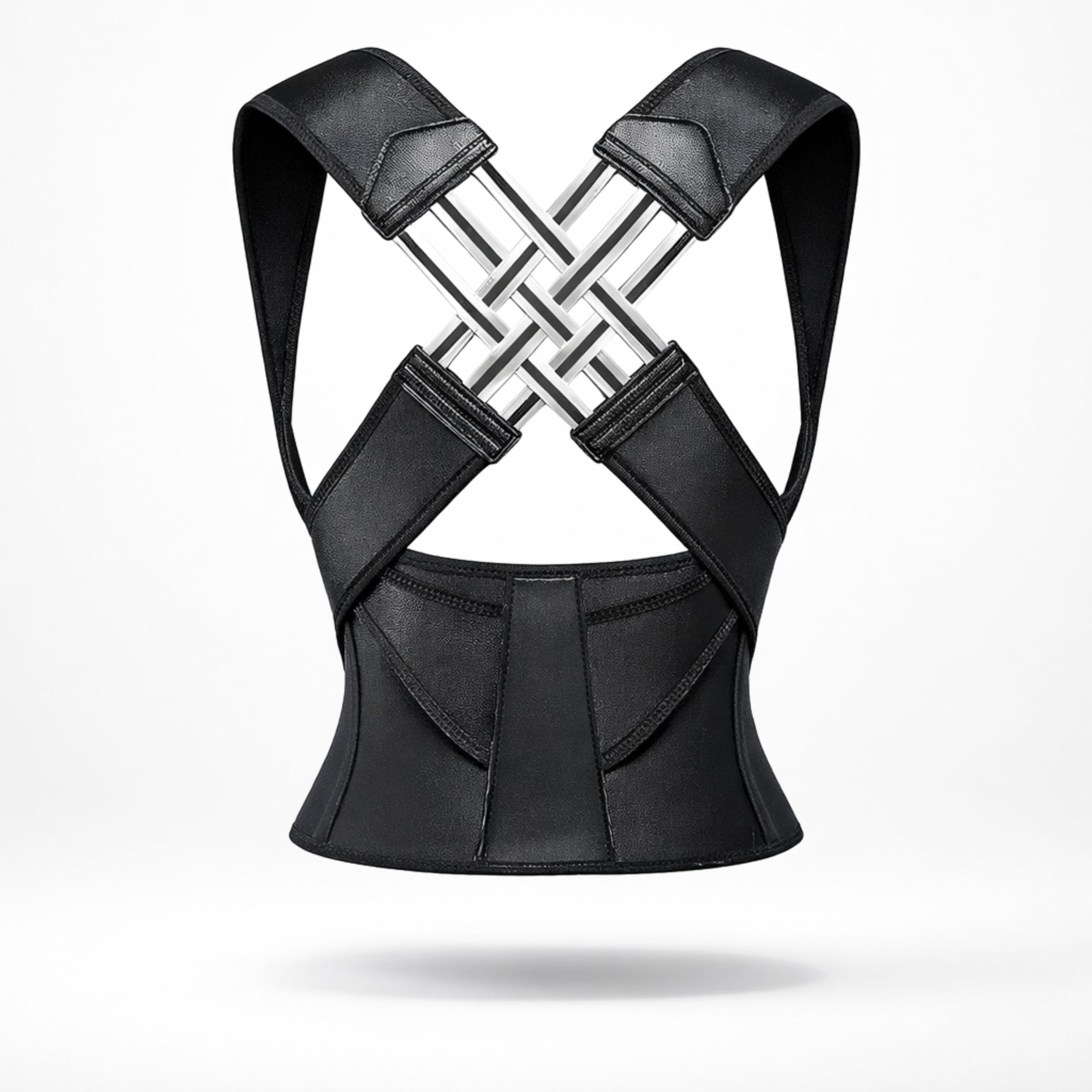 ORDERLOX Posture Corrector Belt for Men and Women Adjustable Back Support Brace Shoulder Support Clavicle Brace Upper Back Posture Corrector Breathable Back Straightener