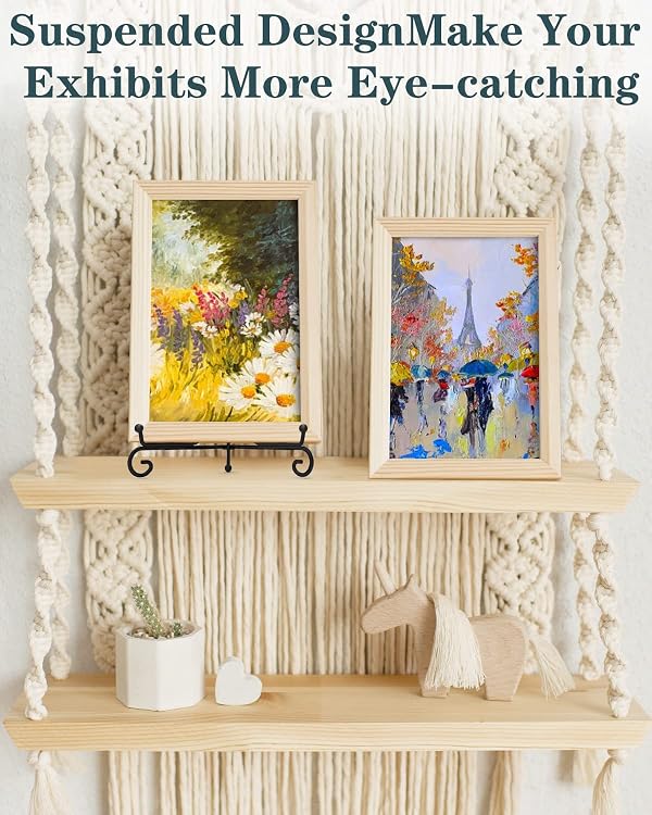 Iron Display Stand 10 Packs, 10 Inches Plate Picture Photo Stand for Display, Black Foldable Easel Holder for Photo Frame, Artwork, Collection, Decorative Plate, Book, Office by Lzerking - Image 5