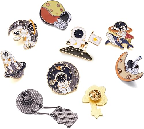 Miniatura 188 de Pandahall - Broches esmaltados de aleación con varios temas, broche de solapa, juego de pines esmaltados