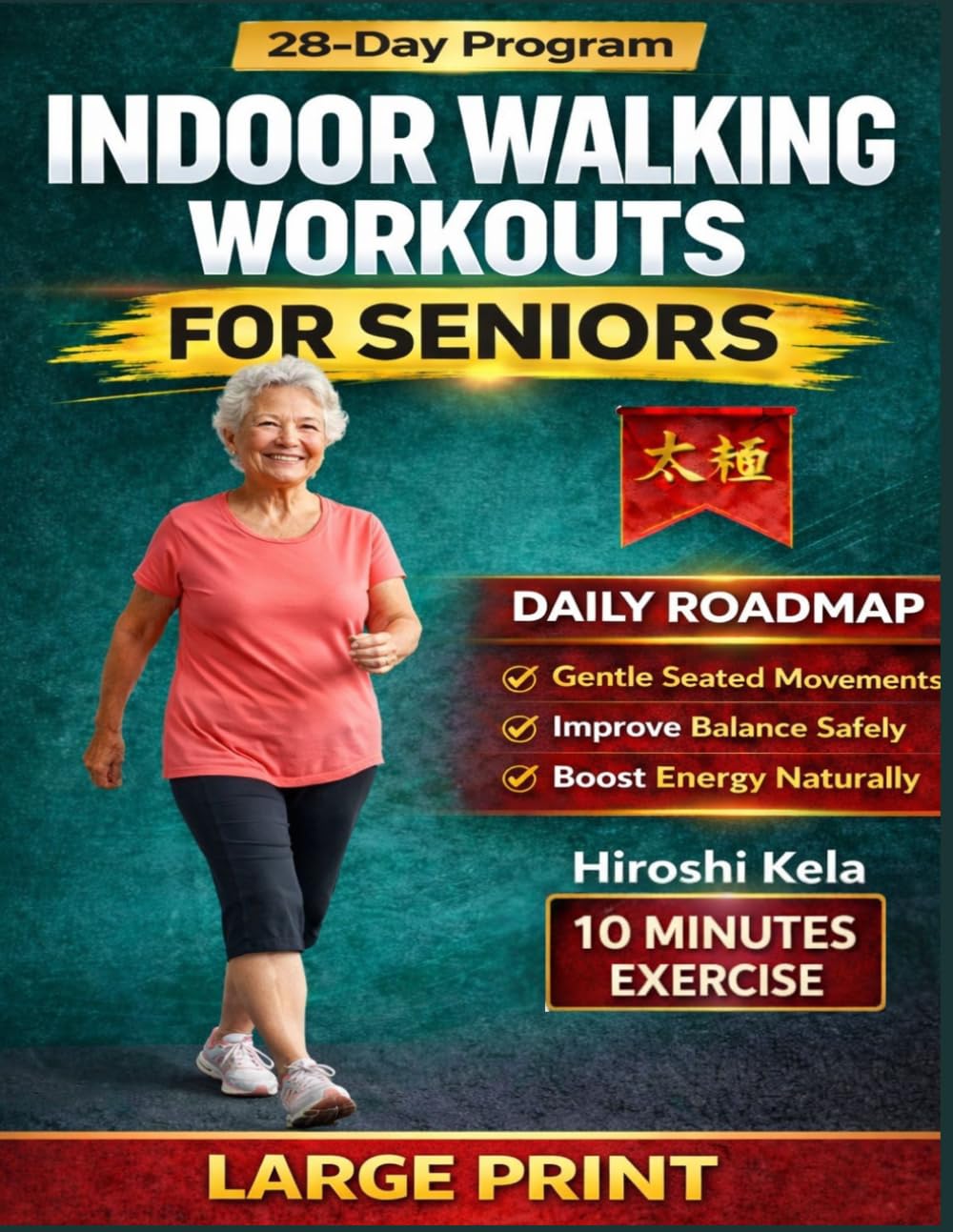 Indoor Walking Workouts for Seniors: Low-Impact, Safe, and Effective Exercises to Improve Balance, Boost Energy, Strengthen Muscles, Burn Calories, Enhance Flexibility, and Support Joint Health