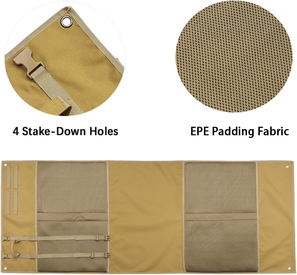 Shooting Mat Extra Large Durable Shooting Mats Prone Padded Hunting Accessories for Range Hunting