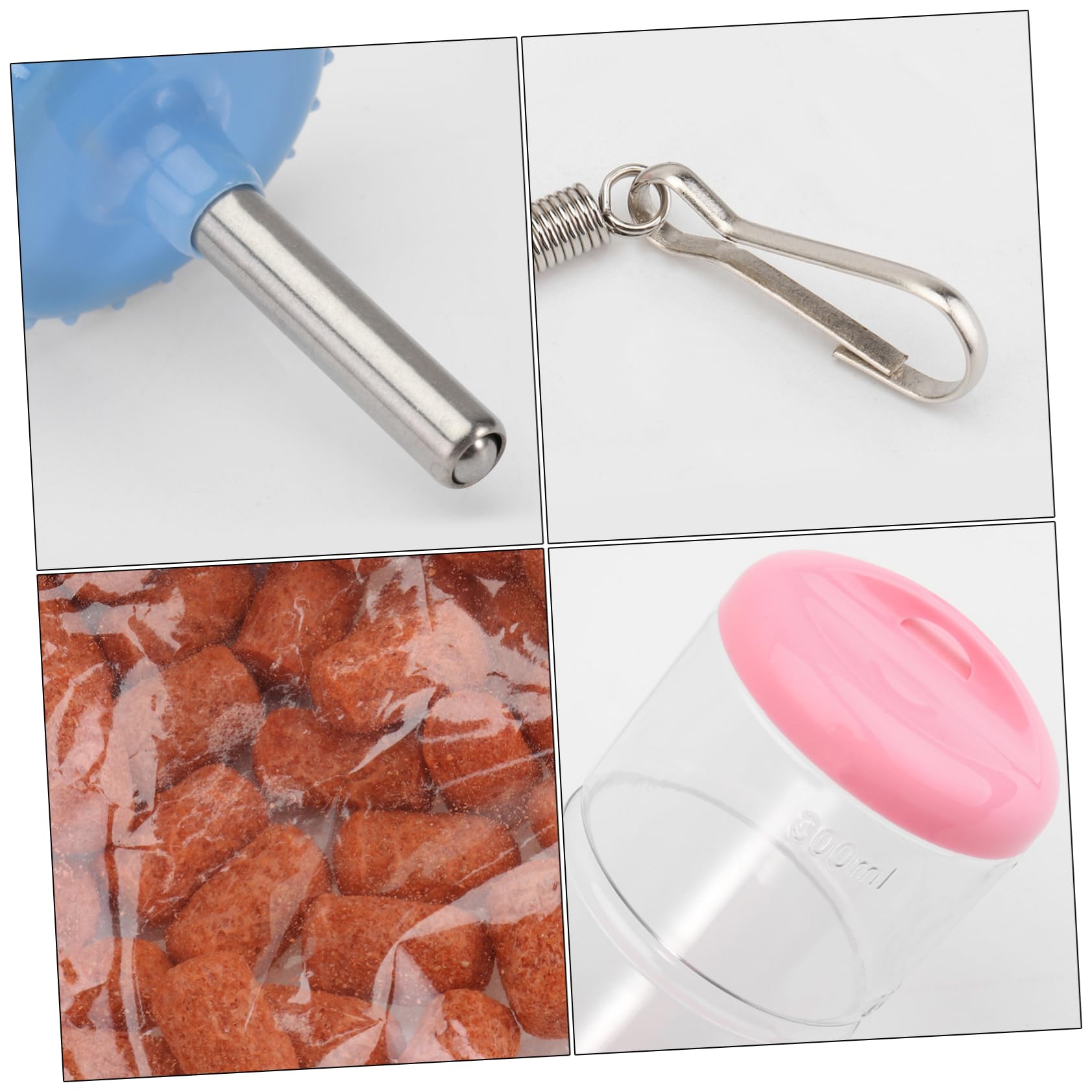 Housoutil 6stücke Wasserspender Für Haustiere Transparente Trinkflasche Mit Kugelventil Geeignet Für Kaninchen Meerschweinchen Und Andere Kleintiere Zufällige Farben