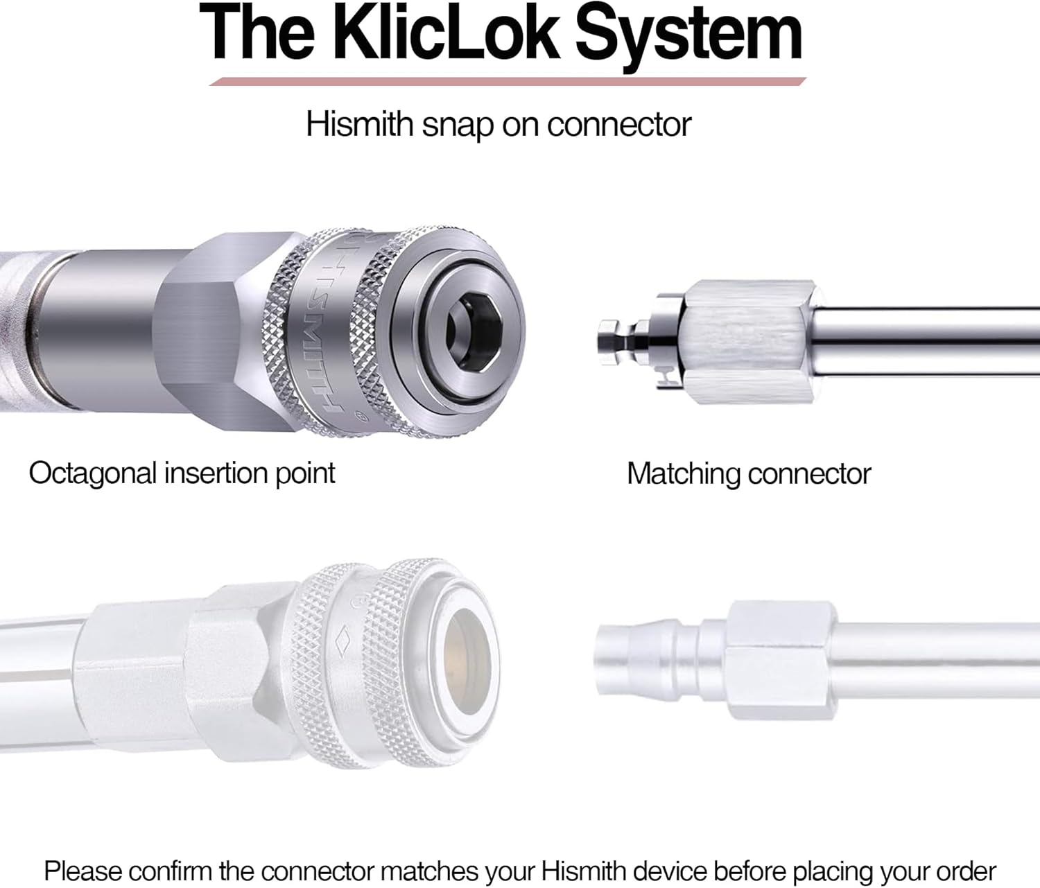 Hismith 11.8” Silicone Butt Plug, 10.5” Insertable Anal Beads with 5 Smooth Balls, Balls Dildo with KlicLok System，L Size - Anal Pleasure