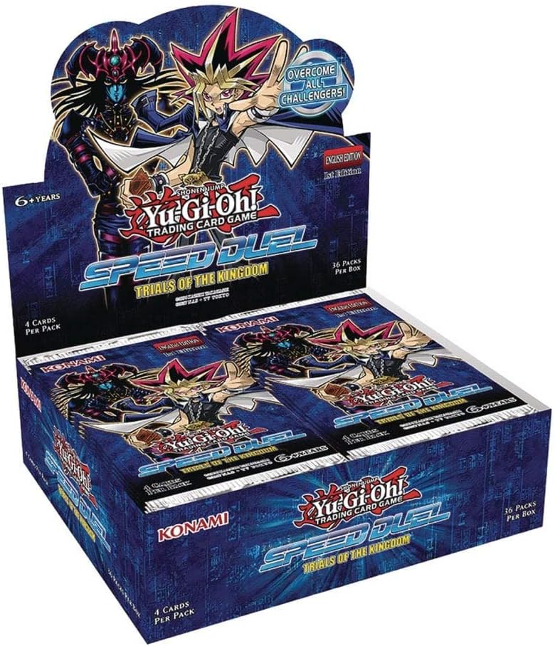 Yu-Gi-Oh! Speed Duel - Trials of The Kingdom Booster Display Box of 36 Packets