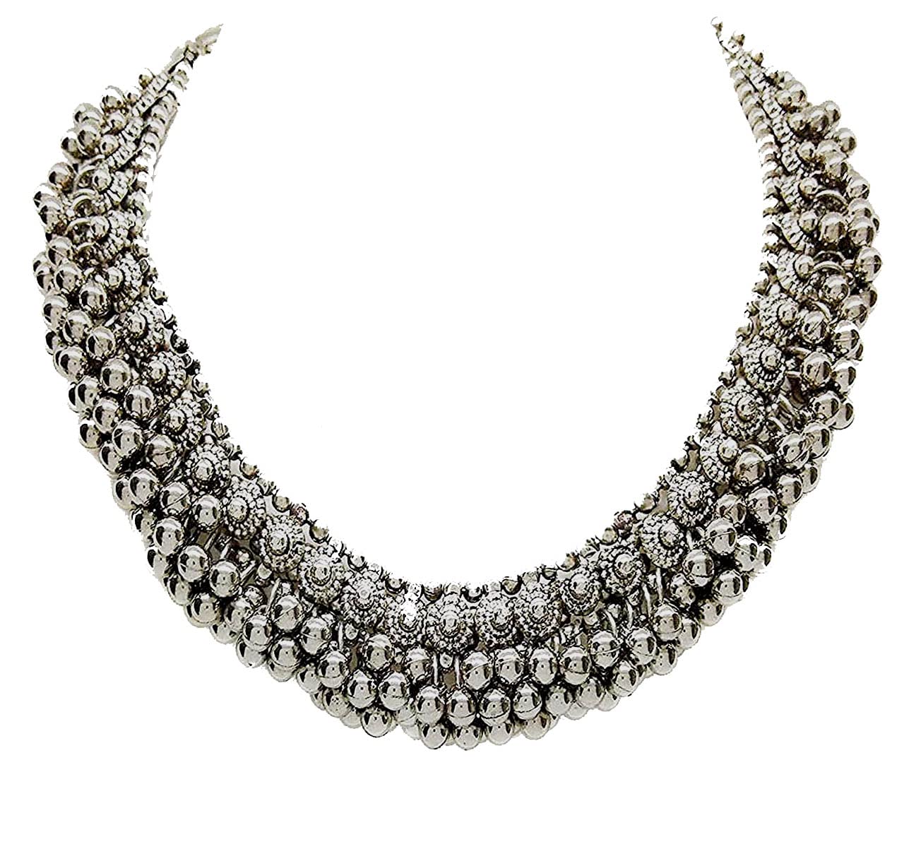 See full amazon price history chart for COSMOS SYSTEMS� German Oxidised Silver Jewellery Banjara Afghani Antique Ghungroo Choker Necklace for Women & Girls COSMOS SYSTEMS� German Oxidised Silver Jewellery Banjara Afghani Antique Ghungroo Choker Necklace for Women & Girls (B0BXYFHN8H) Amazon Price History, Amazon Price Tracker